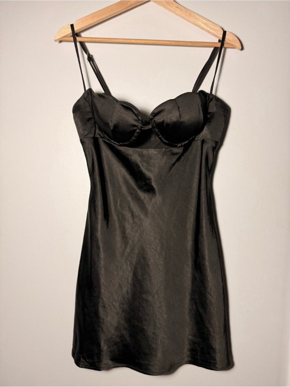 RUNAWAY THE LABEL CHERISH MINI DRESS BLACK SIZE M - Picture 9 of 16